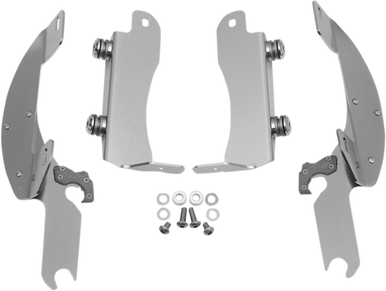Memphis Shades #MEK1935 - Batwing Trigger Lock Mounting Kit - VN 1700 - Polished