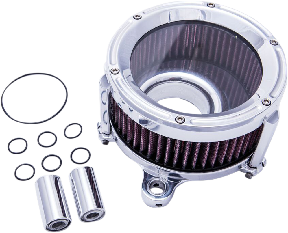 Assault Air Cleaner - Chrome - 17+ FL