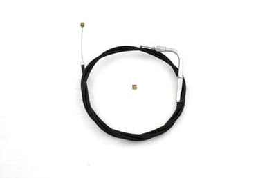 Barnett #101-30-30901-12 - Black Throttle Cable with 90° Elbow Fitting