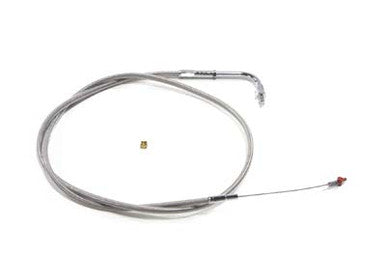 Barnett #102-30-40014-08 - 42.875 inch Braided Stainless Steel Idle Cable