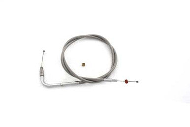 Barnett #102-31-30011 - Braided Stainless Steel Throttle Cable with 38 inch Casing