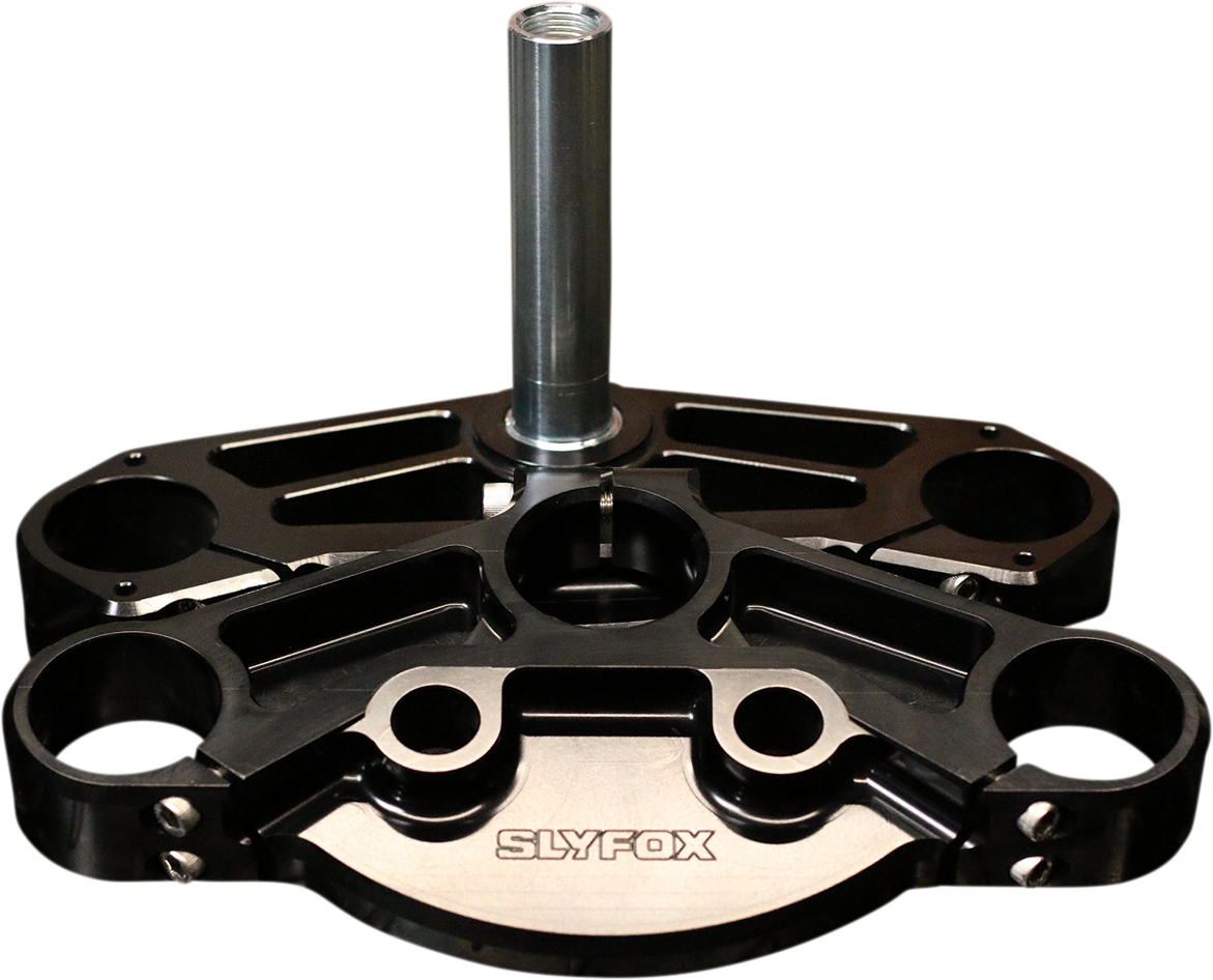 49 mm Triple Clamps - Black Anodized - 14+ FLH