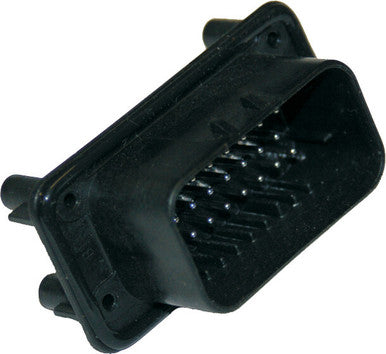 Namz Custom Cycle #NA-776228-1 - Amp 23-Pin Radio Male Header Mates With Hd 72382-98bk
