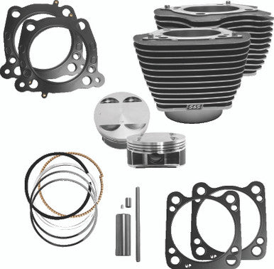 S&S Cycle 910-0625 S&S Cycle 2017 M8 Touring 4.250in Bore x 4.375in Stroke 107 To 124 Big Bore Kit