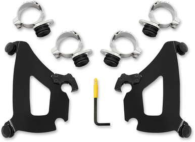Memphis Shades #MEB2026 - Bullet Mounting Kit - Black - Scout