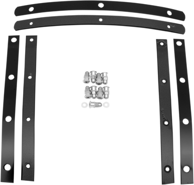 Memphis Shades #MEM0916 - Slim Windshield Hardware Straps - Black