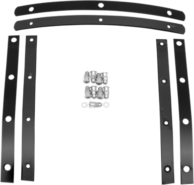 Memphis Shades #MEM0916 - Slim Windshield Hardware Straps - Black