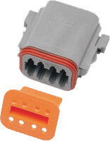 Namz Custom Cycle #DP-8G - 8-Wire Grey Deutsch Plug & Wdglck Hd# 72138-94gy