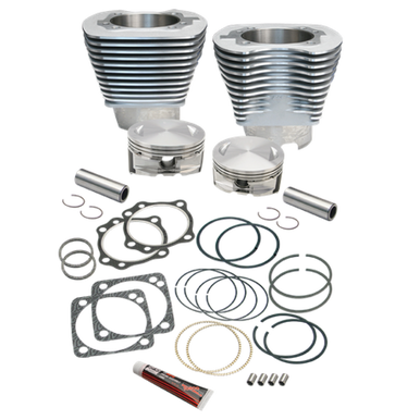 S&S Cycle 910-0229 S&S Cycle 84-99 BT 4 1/8in Bore Cylinder & Pistons Kit For S&S V124 Engine - Natural