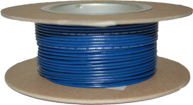 Namz Custom Cycle #NWR-6-100-20 - 100' Spool 20-Gauge Wire (Blue)