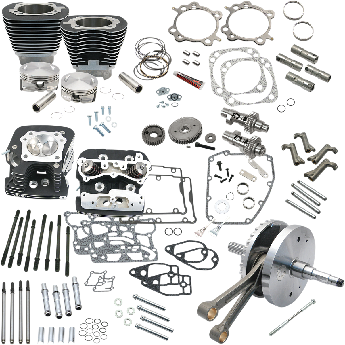 124" Hot Set Up Engine Performance Kit - Black