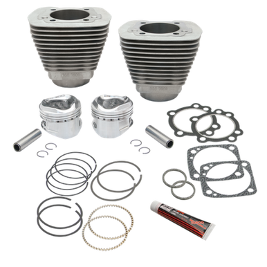 S&S Cycle 91-7207 S&S Cycle 84-99 BT 96in 3-5/8in Big Bore Cylinder & Piston Kit For S&S SH96 Engines - Natural
