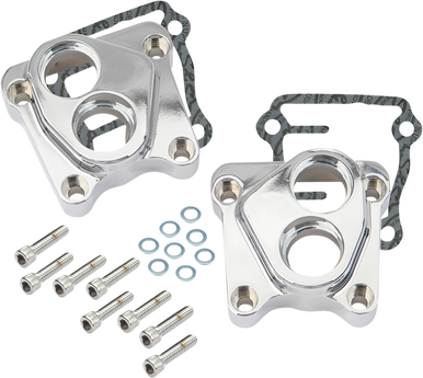 S&S Cycle #106-3883 - Billet Tappet Covers - Chrome - Twin Cam