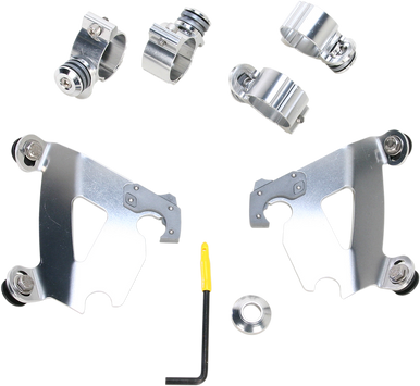 Memphis Shades #MEK1995 - Cafe Mounting Kit - Polished - XL