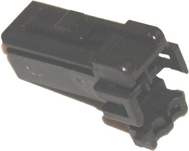 Namz Custom Cycle #NA-174463-2 - Amp 2-Wire Plug Housing Multilock Hd# 73152-96bk