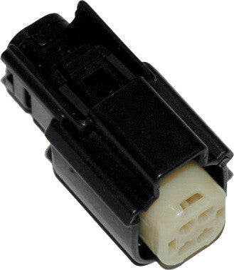 Namz Custom Cycle #NM-33472-4001 - 4-Pin Female Connector Black Hd 72177-07bk 07-Up