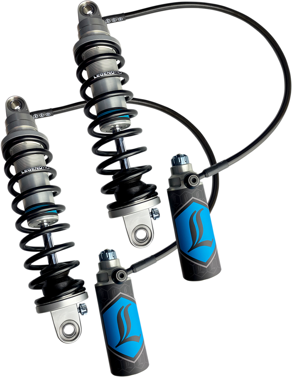REVO ARC Remote Reservoir Shocks - Heavy Duty - Clear - 14" - 14+ FL