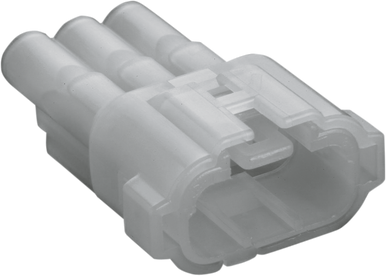 Namz HM Series Connector - 3 Position Male - Each (#NS-6187-3801)