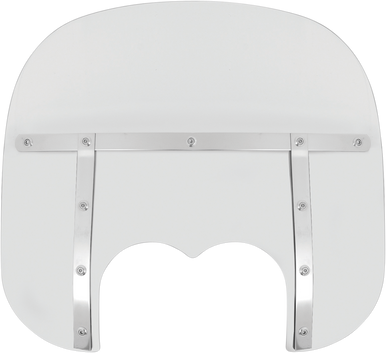 Memphis Shades #MEM6630 - Fats Windshield - 13" - Clear - FXDF
