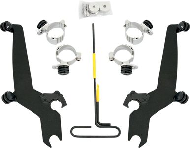 Memphis Shades #MEB8916 - Trigger Lock Sportshield Mounting Kit - Wide - Black
