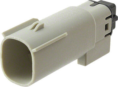 Namz Custom Cycle #NM-33482-4002 - 4-Pin Male Connector Grey Hd 72415-07gy 07-Up