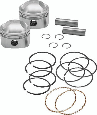S&S Cycle 106-5779 S&S Cycle 36-84 BT 3-7/16in x Up To 4-3/4in Stroke Piston Set - .060in