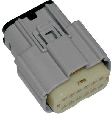 Namz Custom Cycle #NM-33472-1202 - Mlx 12-Pin Fem Conn Black Main Harness Hd 72489-07gy Glide
