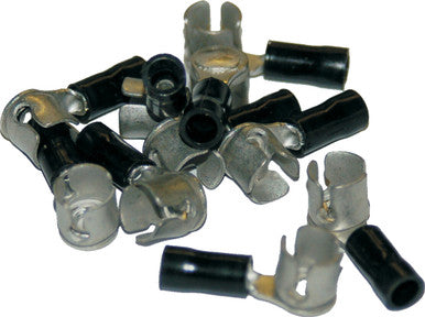 Namz Custom Cycle #NHD-9905 - 1/4" Cap Type Crimp Term 10pk 22-16 Gauge Hd 9905 10-Pk