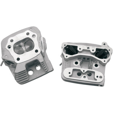 S&S Cycle #106-3466 - Performance Replacement Head - Low Compression (82 cc) - Natural - Evolution Big Twin