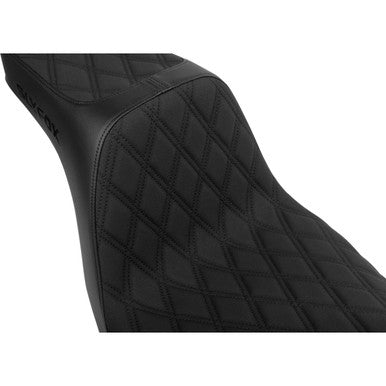Slyfox #4701C-SlyFox - High Noon Seat - Double Diamond - Black Logo - Black Stitch - FL/FX '18-'25