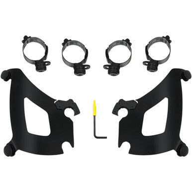 Memphis Shades #MEB2045 - Bullet Mounting Kit - Black - FLSB