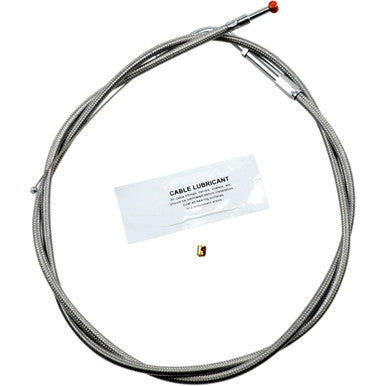 Barnett #10230300168 - Stainless Steel Throttle Cable - +8" - '02-'07 Touring