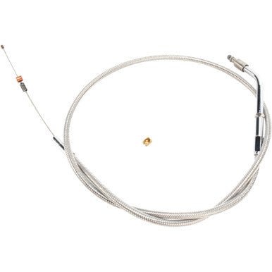 Barnett #1023040022 - Stainless Steel Idle Cable - '00-'01 Touring