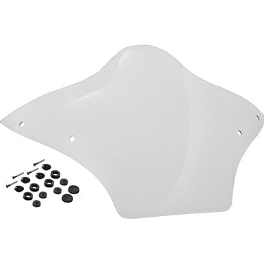 Memphis Shades #MBR100304 - Windshield - BRL Race Bubble - Clear - FLTRX