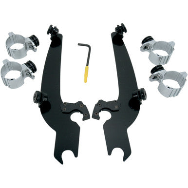 Memphis Shades #MEB8919 - Sportshield Trigger-Lock Mounting Kit - Black - Narrow
