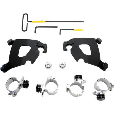 Memphis Shades #MEB2007 - Cafe Mounting Kit - Black - XL1200C