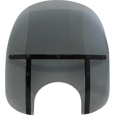 Memphis Shades #MEB36212 - Fats Windshield - 17" - Headlight - Black Smoke