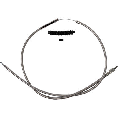 Barnett #1023010062 - High-Efficiency Stainless Steel Clutch Cable for Harley-Davidson - Standard - '18-'23 Softail