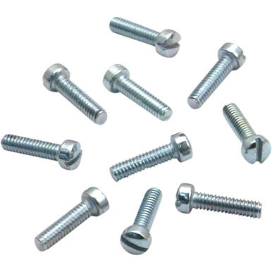 S&S Cycle #50-0146 - Slotted Flat Head Screws - 10-Pack