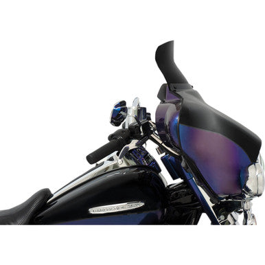 Memphis Shades #MEP84110 - Batwing Spoiler Shield - 6.5" - Dark Black Smoke
