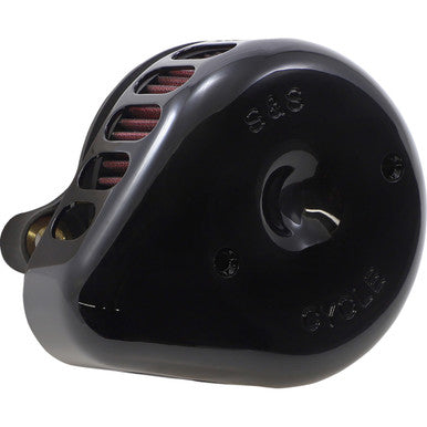 S&S Cycle #170-0436C - Mini Teardrop Stealth Air Cleaner Kit - Gloss Black
