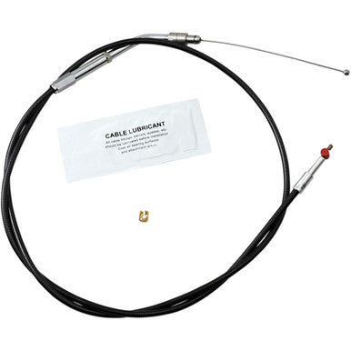 Barnett #101303004106 - Black Vinyl Throttle Cable - +6" Size - 37-1/2" Length