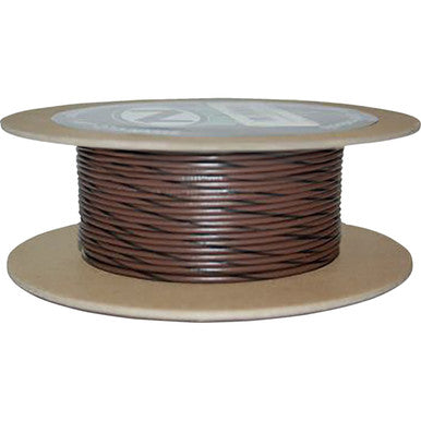 Namz #NWR-10-100-20 - 100' Wire Spool - 20 Gauge - Brown/Black