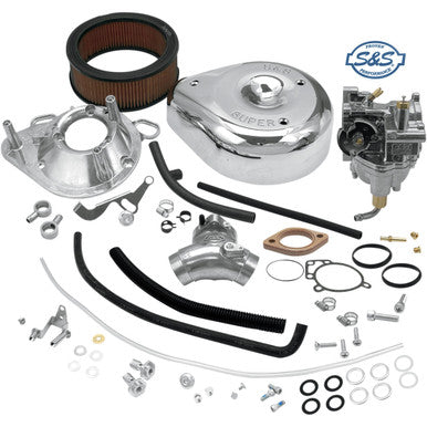 S&S Cycle #11-0434 - Super G Carburetor Kit - Evolution Big Twin