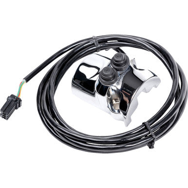 Legend Suspension #2106-0406 - Chrome Legend Handlebar Mounted Control Assembly - Road Glide