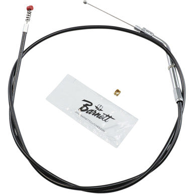 Barnett #101304002406 - Black Vinyl Idle Cable - +6" Size - 39" Length