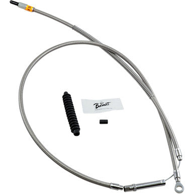 Barnett #102301003506 - High-Efficiency Stainless Steel Clutch Cable for Harley-Davidson - +6" - '07 Touring