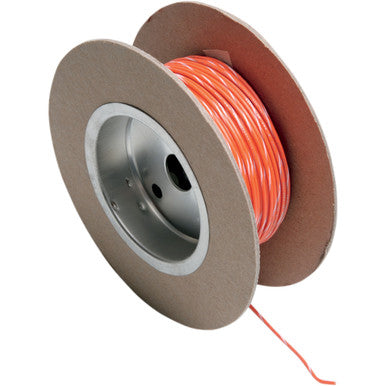 Namz #NWR-39-100 - 100' Wire Spool - 18 Gauge - Orange/White