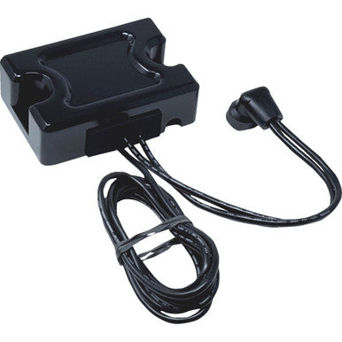 Namz #NVR-BT4-SB - Regulator - Black-Mirror Anodized - '89-'99 Big Twin