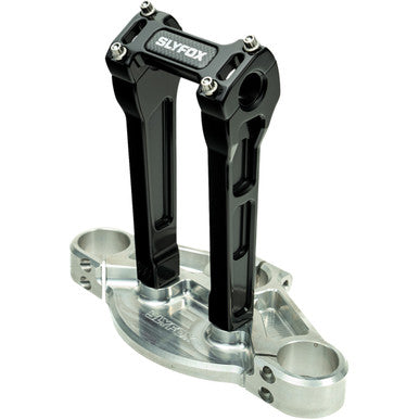 Slyfox #SF-1001-08-B - Handlebar Riser Kit - Straight - 1" Clamping - 8" Rise - Black
